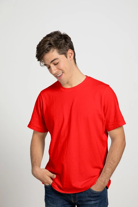 Plain Cotton Half half Sleeve Tshirts  uploaded by business on 1/20/2023