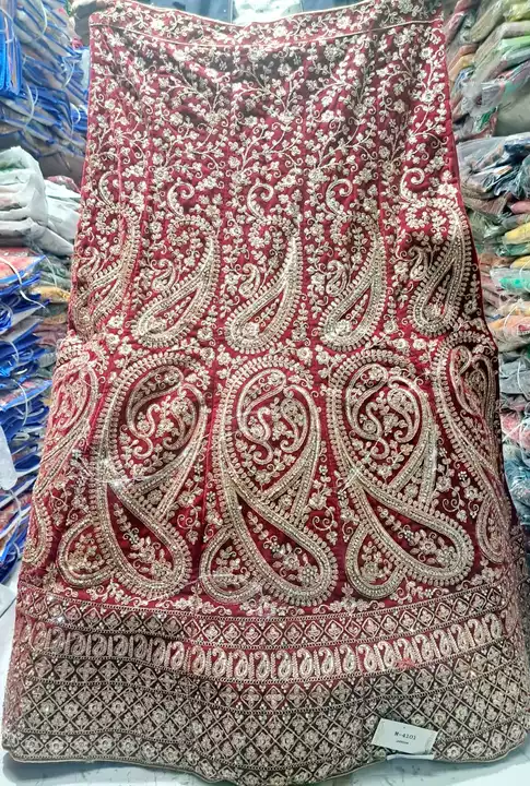 Bridal lehenga  uploaded by Vaibhav textiles on 1/20/2023