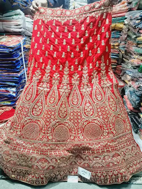 Bridal lehenga  uploaded by Vaibhav textiles on 1/20/2023