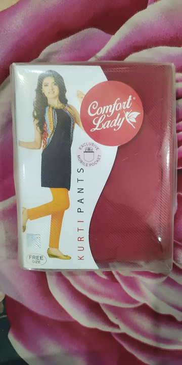 Comfort Lady Brand Mobile Pocket Kurti Pant Free Size  uploaded by Shree Alankruta Collections on 5/28/2024