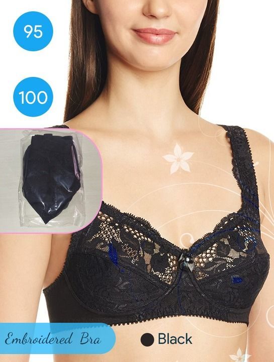 Embroidered Bra uploaded by business on 2/14/2021