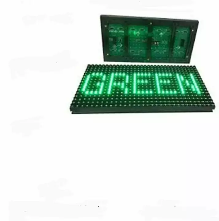 Product image with price: Rs. 380, ID: p10-green-outdoor-led-display-panel-module-32x16-9148eef9