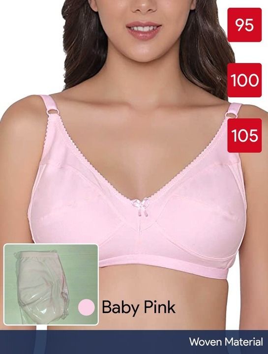 Cotton Non-Wired Regular Bra uploaded by Jsoft on 2/14/2021