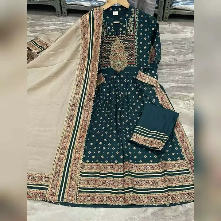 Kurti Pant With Dupatta  uploaded by Ln Textile on 1/20/2023