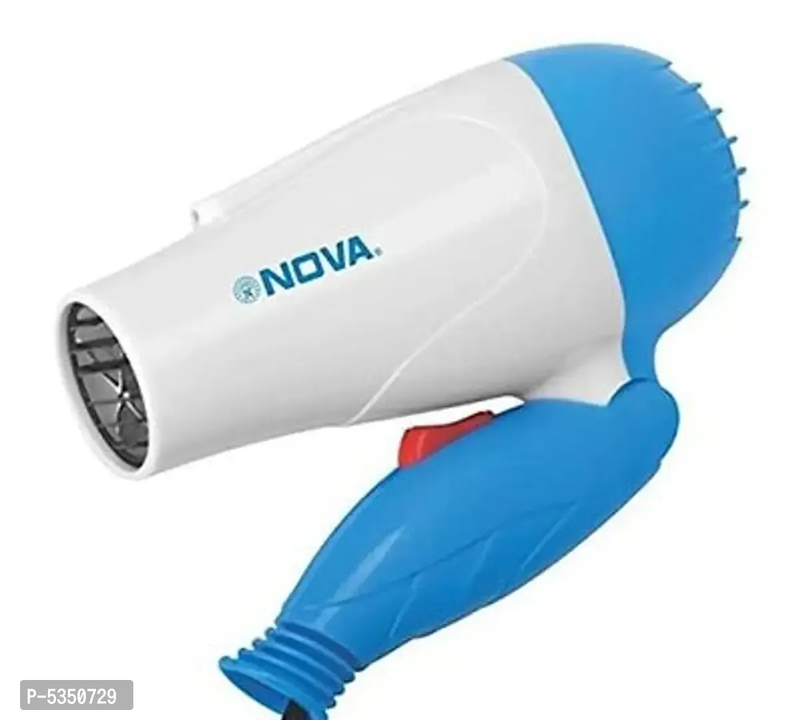 Product image with price: Rs. 249, ID: nova-foldable-hair-dryer-for-women-and-men-1000w-c66cc179