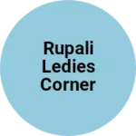 Business logo of Rupali ledies corner