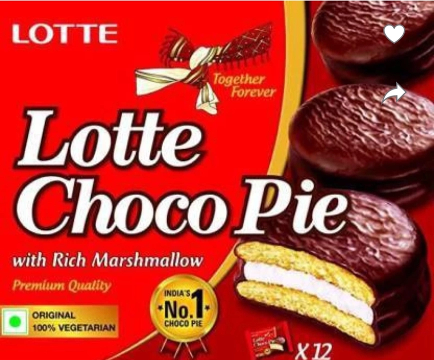 Lotte choco pie uploaded by Apna bajar on 1/20/2023
