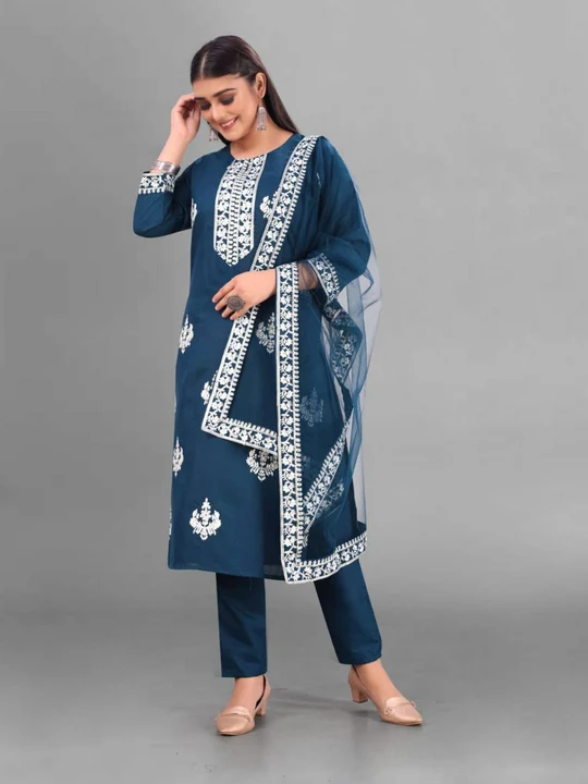 Post image 👗👗👗AFW0008👗👗👗

Introducing New KURTI SET

♥️♥️ ♥️ ♥️♥️

🖤❤️💙💚💗💜💛❤️

*👗FABRIC:-*
       *KURTI :-COTTON (WITH EMBROIDERY WORK*
      
 *PENT :- COTTON*
       
 *DUPATTA FABRIC:- NET WITH HEAVY EMBROIDERY LACE BORDER*

*SIZE:- S,M,L,XL,XXL*
*WORK:- EMBROIDERY WORK*

🎀 *Stylish 1 Color* 🎀  


Ready To Dispatch 🚛
Be Happy With Quality❤️

DM For More Details 😍💖