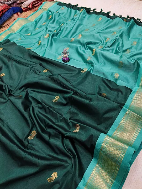 Mor Butta Paithani Saree uploaded by business on 1/20/2023