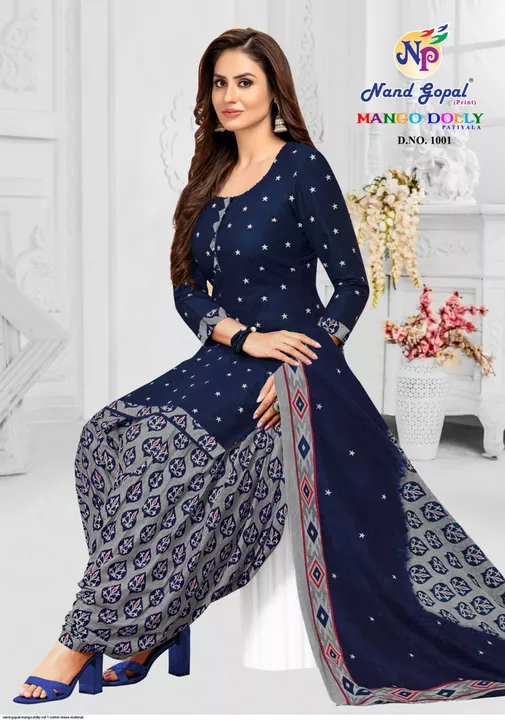 NAND GOPAL MANGO DOLLY VOL 1 COTTON DRESS MATERIAL

 uploaded by Silaao Fashion on 5/13/2024