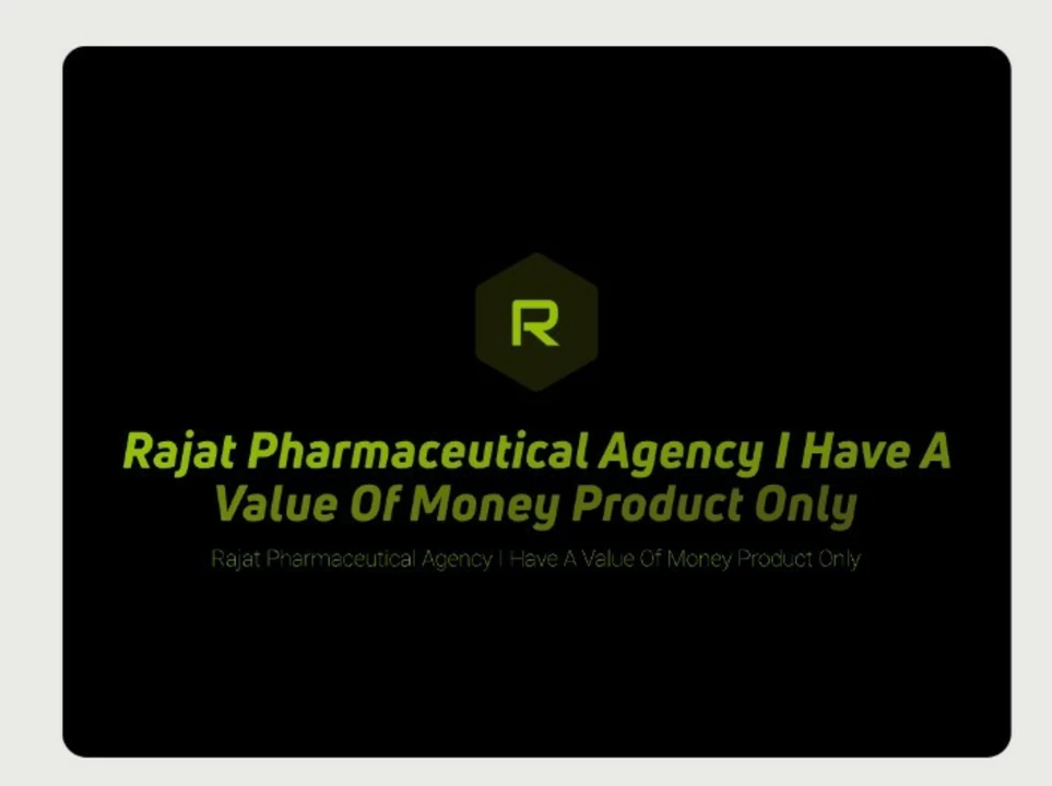 Visiting card store images of Rajat Pharmaceutical Agency
