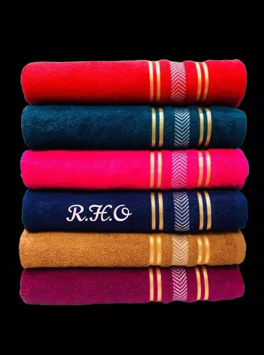 Towels imported 100% pure cotton  uploaded by Rajesh handloom outlet on 6/3/2024