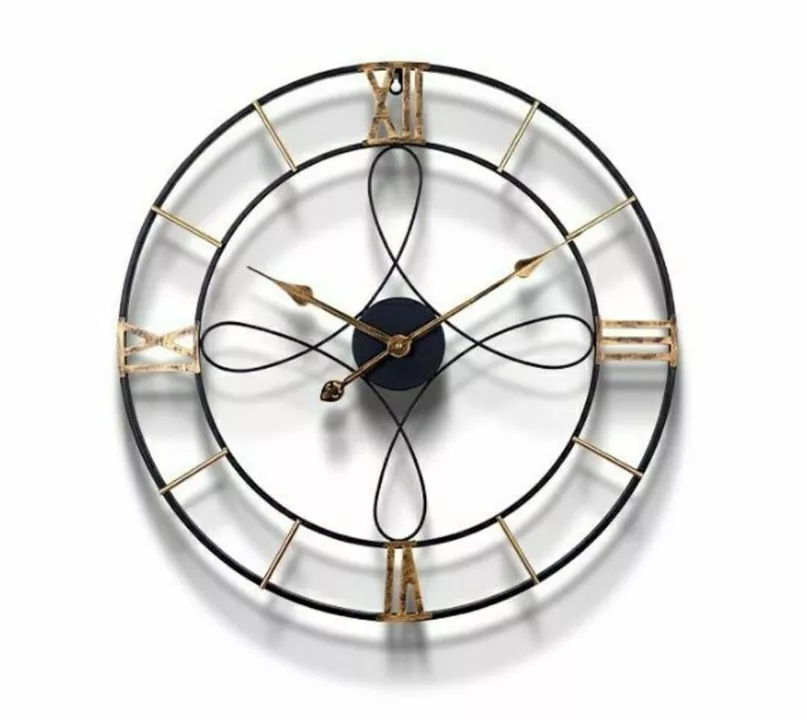 Matel Wall clock  uploaded by business on 1/20/2023