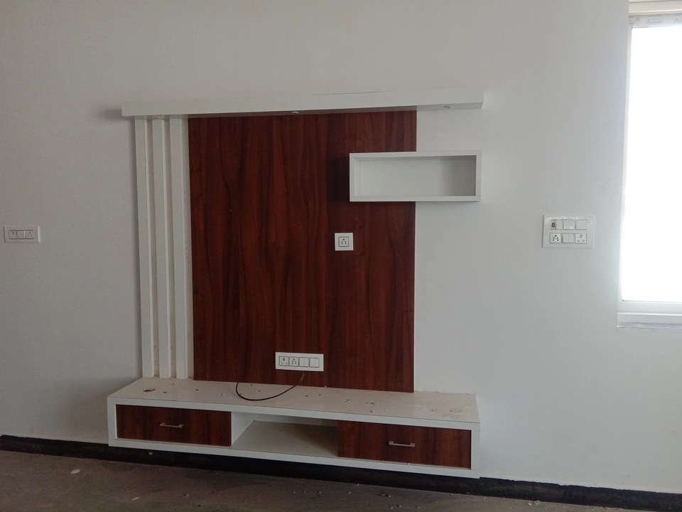 Wall tv unit  uploaded by Shree vishwakarma furniture on 1/21/2023