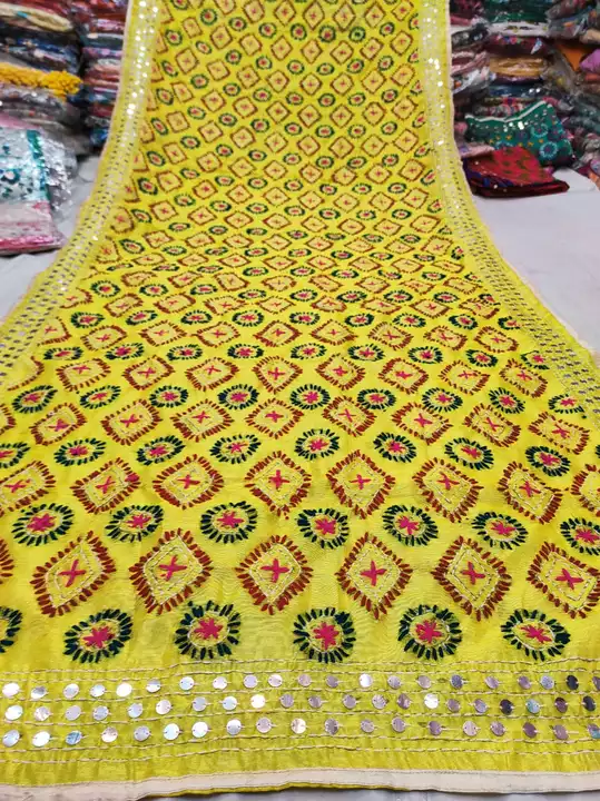 Punjabi style dupatta  uploaded by Tushar textiles on 1/21/2023