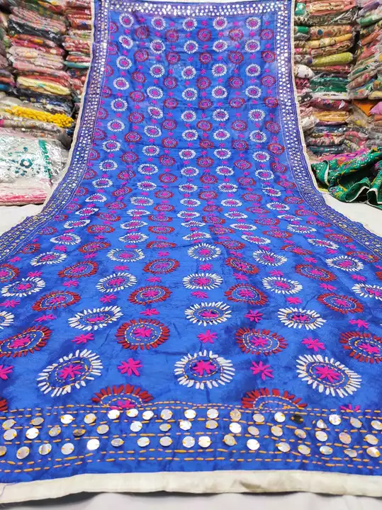 Punjabi style dupatta  uploaded by Tushar textiles on 1/21/2023