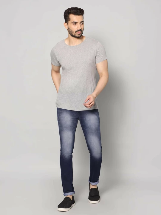 First Step Mens Cotton Knitted Heavy Acid Washed Jeans uploaded by Aarav Collection on 1/21/2023