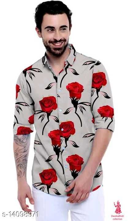 Men's stylish shirt uploaded by business on 2/14/2021