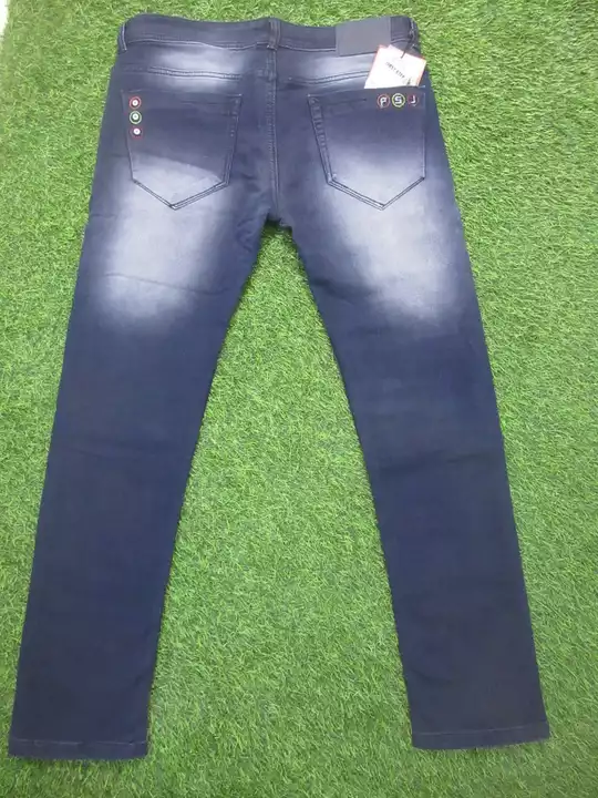 First Step Mens Cotton Knitted Heavy Spray Wash Jeans  uploaded by Aarav Collection on 1/21/2023