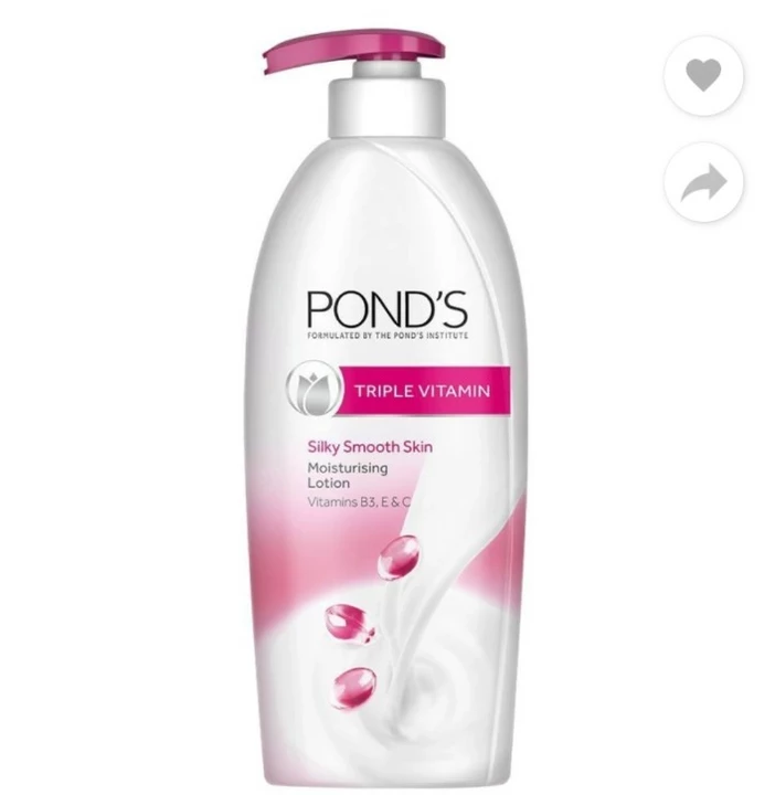 Ponds Triple Vitamin Body Lotion 300ml With 100ml Free Body Lotion  uploaded by Hindustan Sales Agency on 1/21/2023