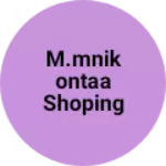 Business logo of M.mnikontaa shoping