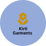Business logo of kirti garments