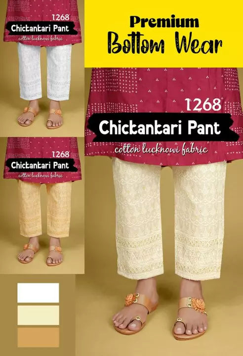Chikan pant with Sequence  uploaded by Infinite on 5/30/2024