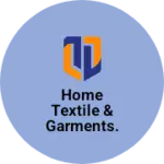 Business logo of Home textile & Garments. Pregnancy pillow