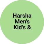 Business logo of Harsha men's kid's & saree's
