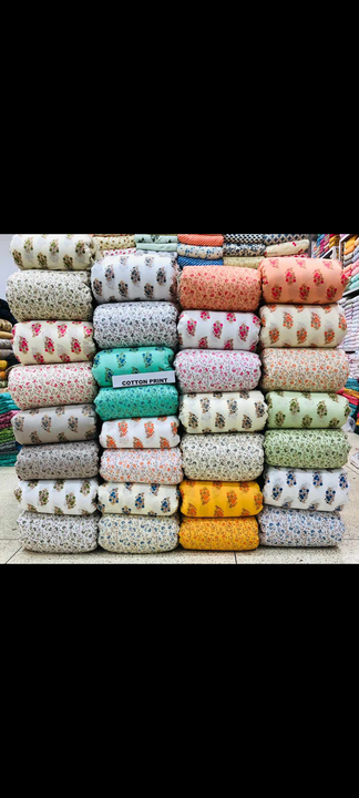 Cotton print uploaded by business on 1/21/2023