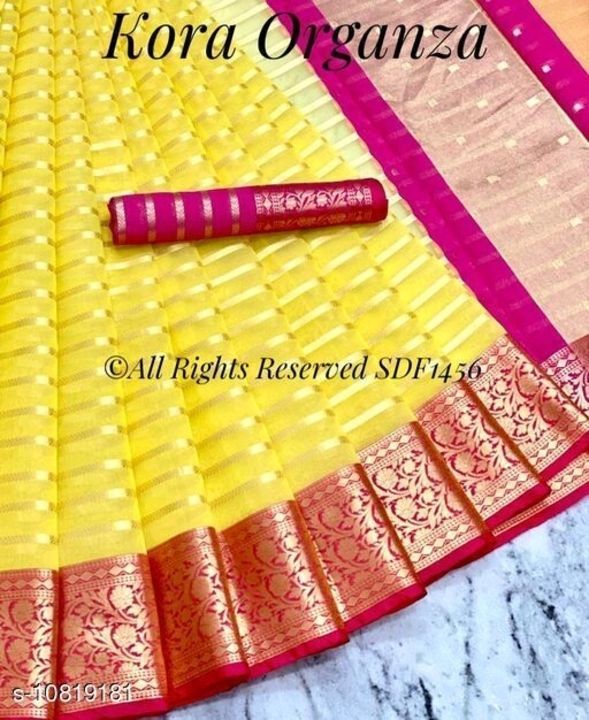 Silk saree uploaded by Adhithi trendz on 2/14/2021