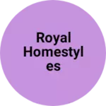 Business logo of Royal homestyles