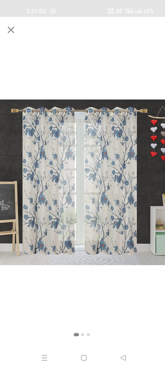 Product image of Flower Tissue curtains , ID: flower-tissue-curtains-8f332895