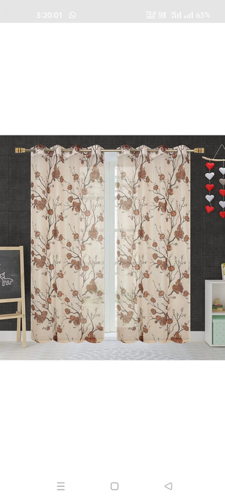 Product image of Flower Tissue curtains , ID: flower-tissue-curtains-f353203a
