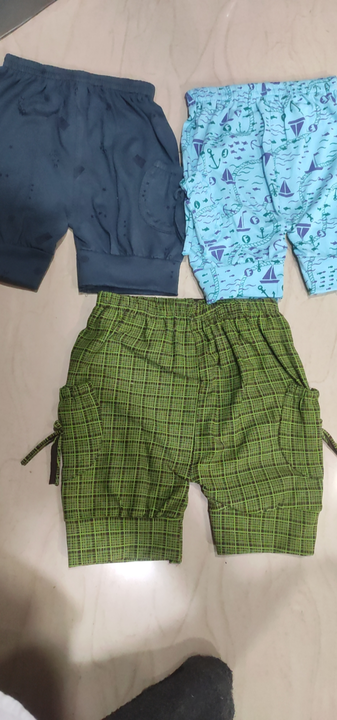 Kids capri shorts uploaded by Bahar collection on 1/21/2023