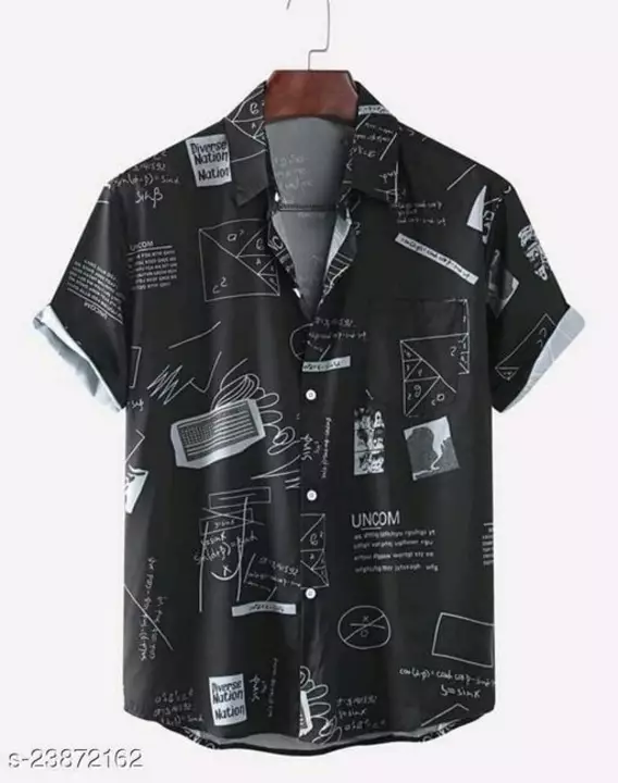 Men Slim Fit Dual Collar Casual Shirt uploaded by FUTURE FAB on 1/21/2023
