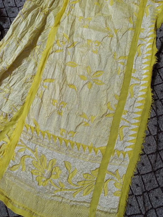 Pure khaddi siphon saree .. uploaded by Colors Collection on 5/28/2024