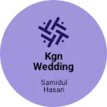 Business logo of KGN wedding centre