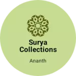 Business logo of Surya collections