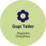 Business logo of Gopi tailer