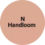 Business logo of N Handloom