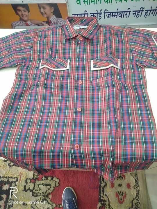 DAV uniform double pocket shirt 22 size uploaded by Kaushal garments on 2/14/2021