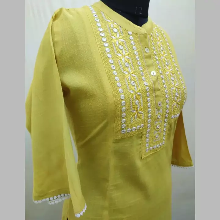 Cotton embroidery kurtis  uploaded by ASNA INDIA on 1/21/2023