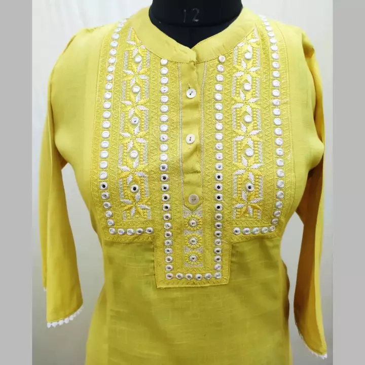 Cotton embroidery kurtis  uploaded by ASNA INDIA on 1/21/2023