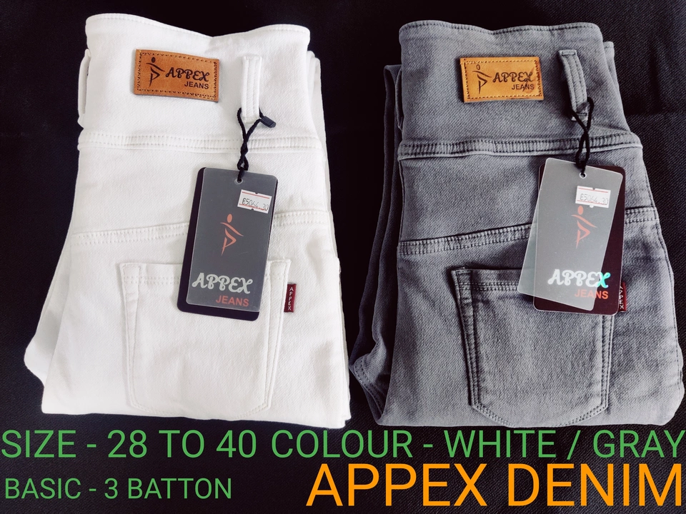 Acru 3-batton uploaded by Ladies and men's denim jeans manufacturing on 1/21/2023
