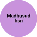 Business logo of Madhusudhsn