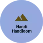 Business logo of Nandi Handloom