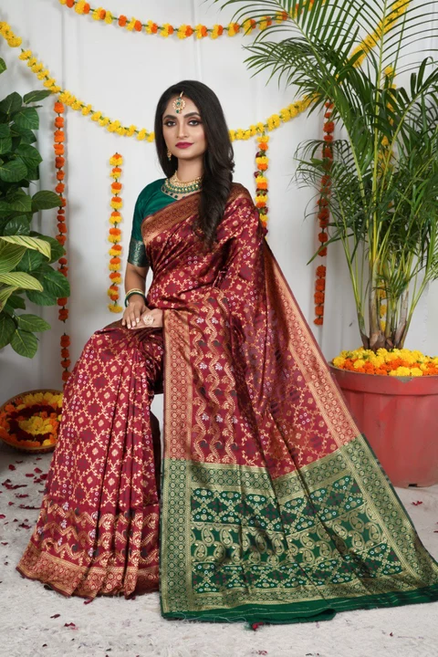 Bandhani Patola Saree  uploaded by Your Look Group  on 1/22/2023
