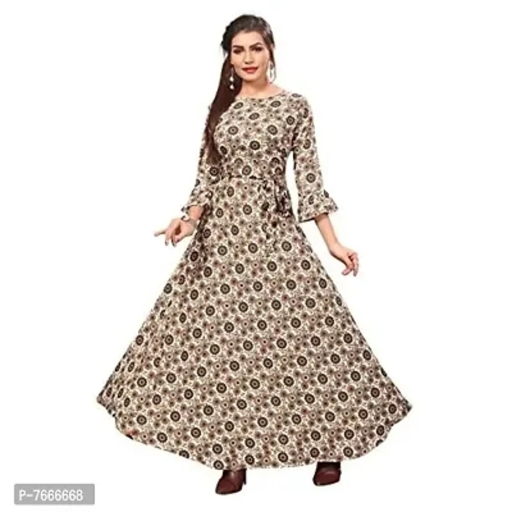 New Ethnic 4 You Women's Fit  Flare Maxi Gown uploaded by Shreeji New Fashion on 1/22/2023