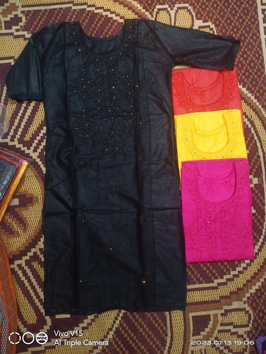 Embroidery Kurti uploaded by Arham Garments on 5/29/2024